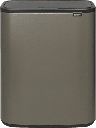 Brabantia Bo Touch Bin 60L Platinum