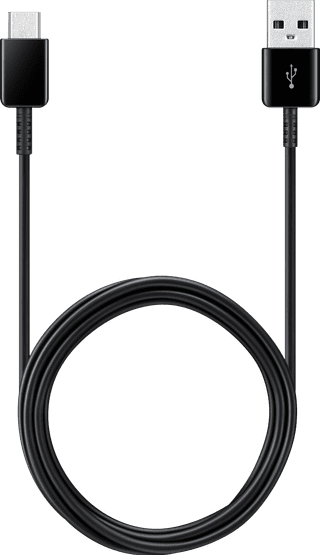 Samsung USB-A to USB-C Cable 1.5m Plastic Black