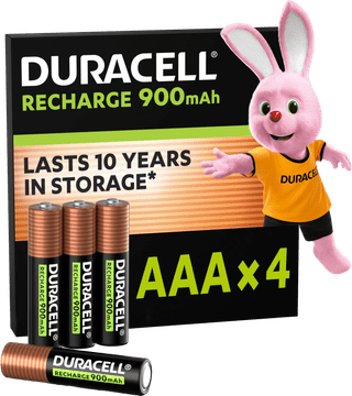 Duracell Recharge Ultra AAA-batterijen 4 stuks