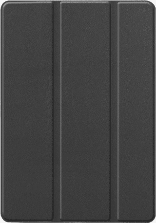 Just in Case Smart Tri-Fold Apple iPad (2019)/(2020) Book Case Noir