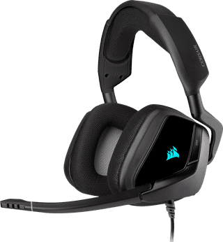 Corsair Void RGB Elite USB Premium Gaming Headset PC Carbon/Black