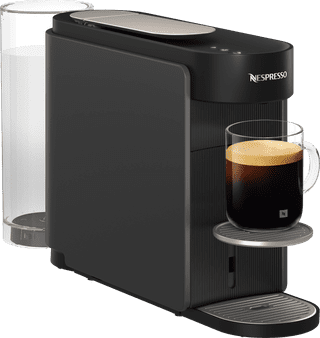 De'Longhi Nespresso ENV200GYAE Vertuo UP Antraciet + Aeroccino