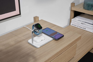 Zens Dual & Apple Watch Aluminium Draadloze Oplader 10W Wit