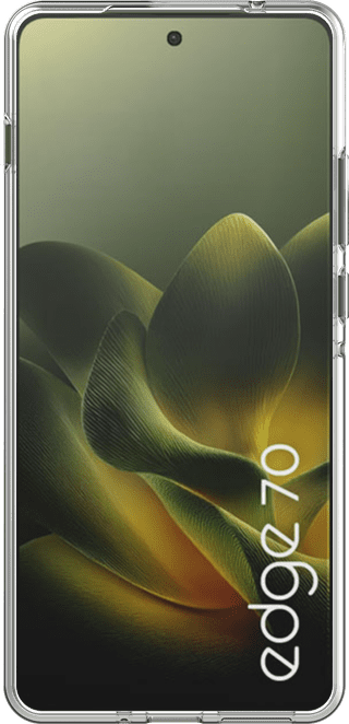 Just in Case Soft Design Motorola Edge 70 Back Cover Transparant