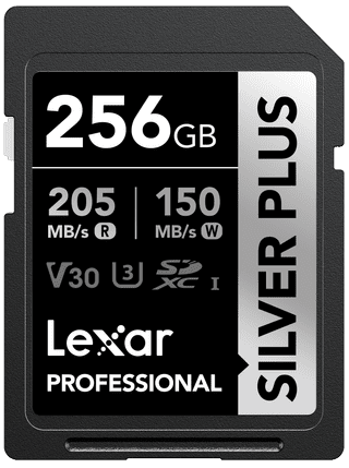 Lexar Professional SDXC Silver Plus 256GB 150MB/s