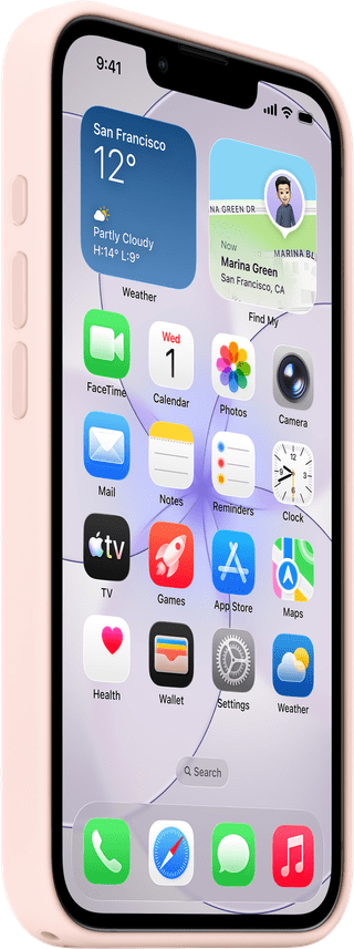 Apple iPhone 17e Back Cover met MagSafe Zachtroze