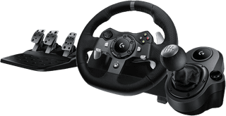 Logitech G920 Driving Force Xbox en pc + Logitech Driving Force Shifter