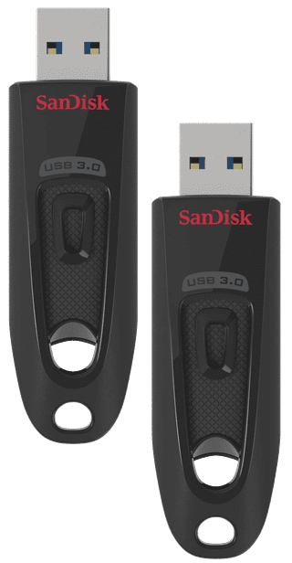 SanDisk Ultra USB 3.0 32GB Duo Pack