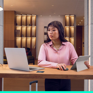 Logitech Mobi Fold Muis Grafiet