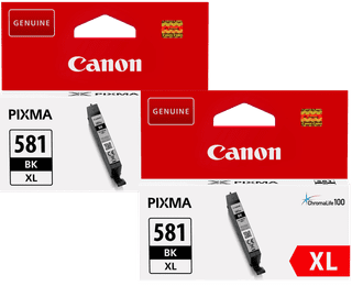 Canon CLI-581XL Cartridges Zwart Duo Pack