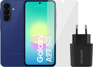 Samsung Galaxy A27 256GB Blauw 5G + Basis Accessoirepakket