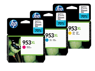 HP 953XL Cartridges Combo Pack