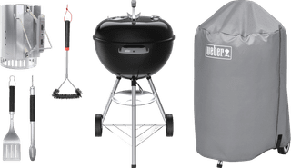 Weber Original Kettle 47 cm Zwart Starterspakket