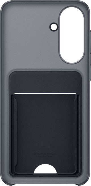 Samsung Galaxy A57 Card Slot Back Cover Zwart