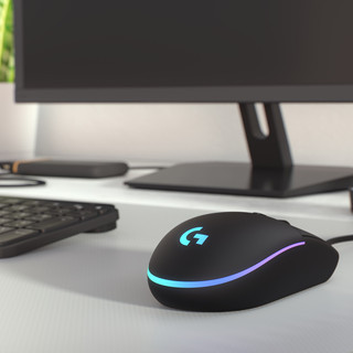 Logitech G203 Lightsync Gaming Muis Zwart