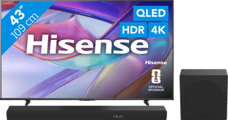 Hisense QLED 43" E79S (2026) + Hisense HS3100