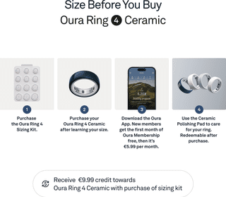 Oura Ring 4 Ceramic Maat 9 Cloud