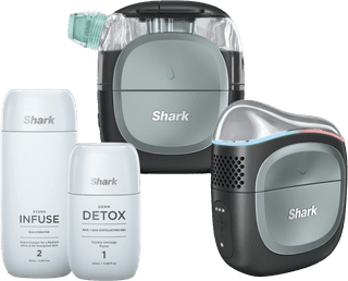 Shark FacialPro Glow + DePuffi FH320EUBK Zwart