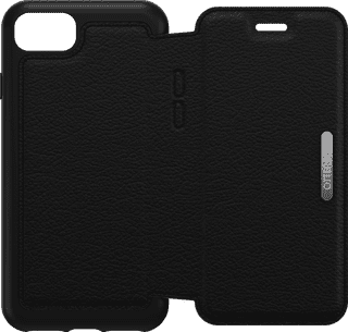 OtterBox Strada Apple iPhone SE 2022 / SE 2020 / 8 / 7 Book Case Zwart