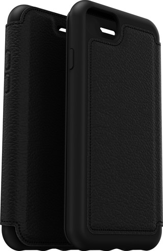 OtterBox Strada Apple iPhone SE 2022 / SE 2020 / 8 / 7 Book Case Zwart
