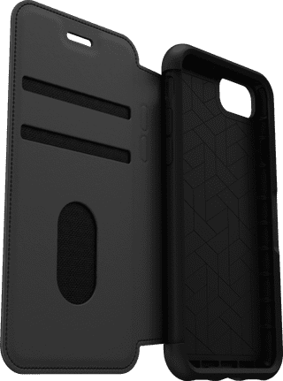 OtterBox Strada Apple iPhone SE 2022 / SE 2020 / 8 / 7 Book Case Zwart