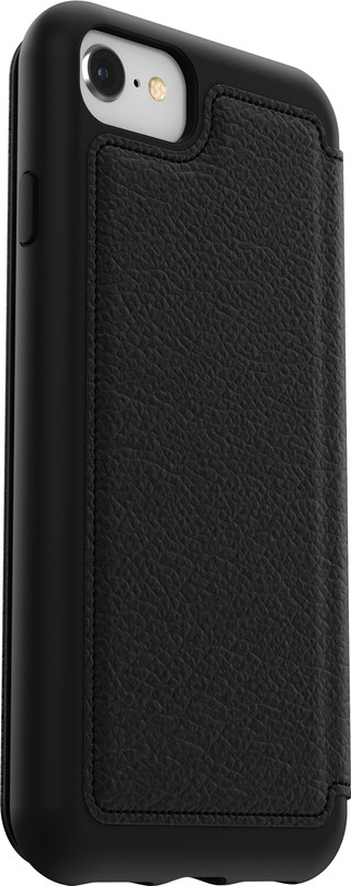 OtterBox Strada Apple iPhone SE 2022 / SE 2020 / 8 / 7 Book Case Zwart
