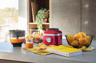 KitchenAid Artisan K400 5KSB4026EAC Amandelwit + citruspers opzetstuk