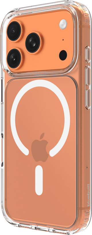 BlueBuilt Protective Back Cover met MagSafe iPhone 17 Pro Transparant
