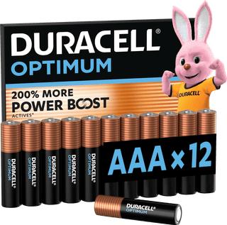 Duracell Optimum AAA batterijen 12 stuks