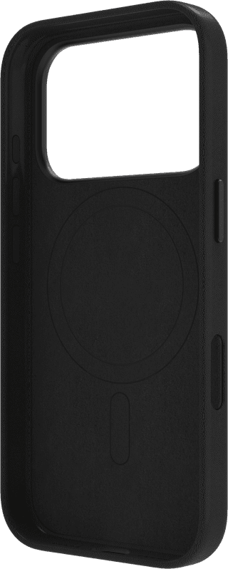 BlueBuilt Back Cover with MagSafe iPhone 18 Pro Leather Black