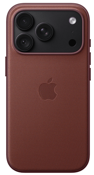 Apple iPhone 18 Pro TechWoven Back Cover with MagSafe Burgundy