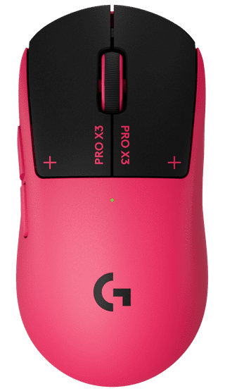 Logitech G PRO X3 SUPERSTRIKE LIGHTSPEED Roze