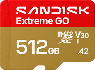 SANDISK Extreme GO microSDXC 512GB 240MB/s