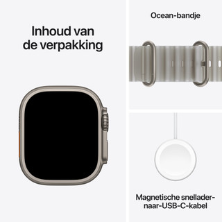 Apple Watch Ultra 4 Cellular 49mm Natural Ocean Band