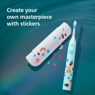 Philips Sonicare For Kids 3+ HX6500/33 Blauw