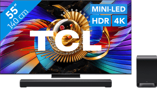 TCL SQD Mini-led 55" 80L (2026) + TCL S60K