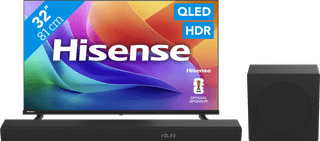 Hisense QLED 32" A59S (2026) + Hisense HS3100
