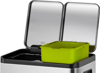 EKO EcoCasa II Splitted 2 x 30 Liter Mat Rvs