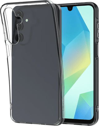 Just in Case Soft Design Samsung Galaxy A16 Back Cover Transparant