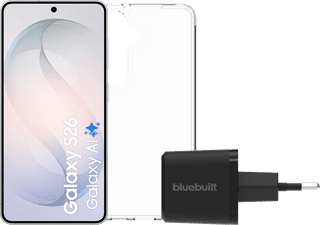 Samsung Galaxy S26 256GB Wit 5G + Basis Accessoirepakket