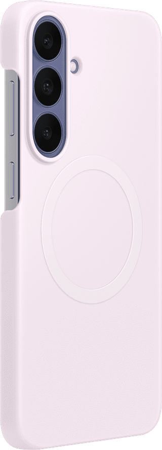 Samsung Galaxy S26 FE Siliconen Back Cover met Magneet Roze