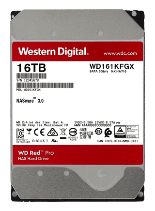 WD Red Pro WD161KFGX 16TB
