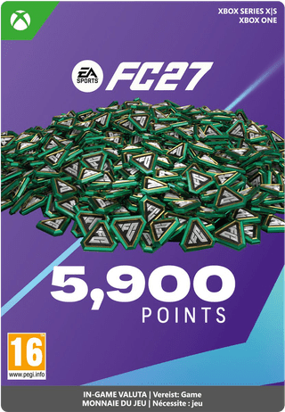 EA Sports FC 27 5900 FC Points Xbox Series X|S en Xbox One - Digitaal