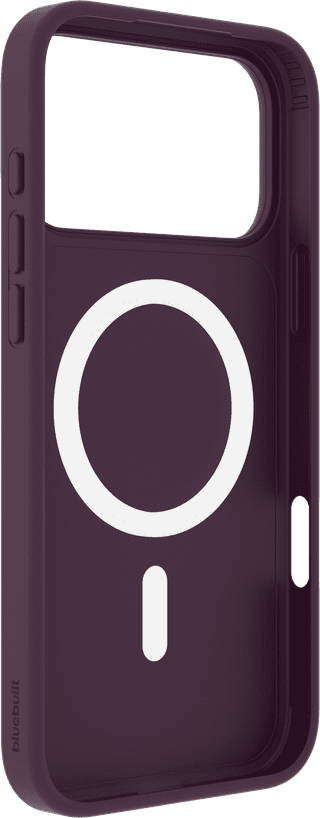 BlueBuilt Protective Back Cover met MagSafe iPhone 18/17 Pro Max Paars