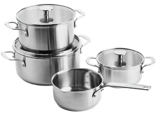 KitchenAid rvs Pannenset 4-delig