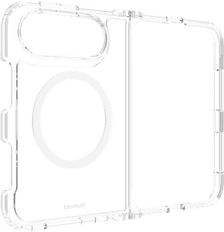 BlueBuilt Protective Back Cover met MagSafe iPhone Duo Transparant