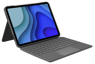 Logitech Folio Touch Apple iPad Pro 11 inch (2022/2021/2020) Toetsenbord Hoes QWERTY Grijs