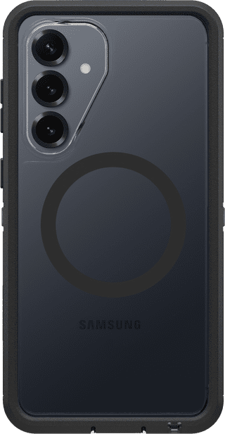 Otterbox Defender Samsung Galaxy S26 Plus Back Cover met Magneet Transparant Zwarte Rand
