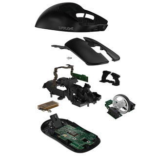 Logitech G Pro X Superlight Draadloze Gaming Muis Zwart