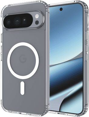 Just in Case Google Pixel 11 Pro XL / 10 Pro XL Back Cover met Magneet Transparant